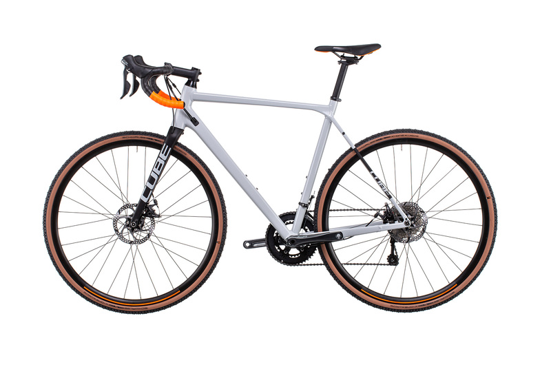 Cube cyklokrosové kolo CROSS RACE grey orange